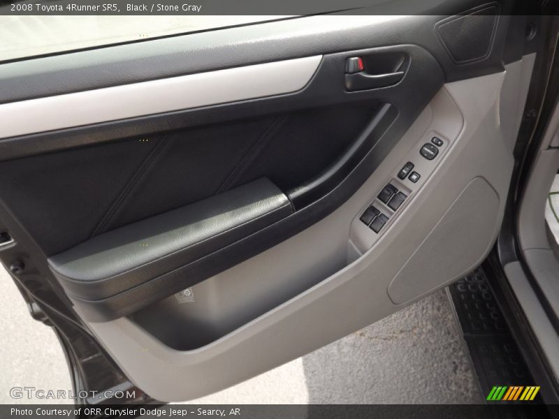 Black / Stone Gray 2008 Toyota 4Runner SR5