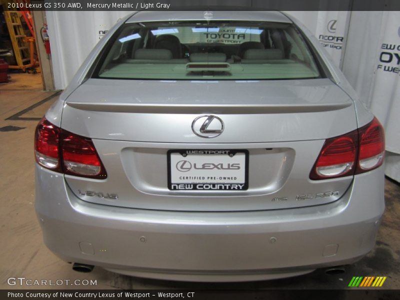 Mercury Metallic / Light Gray 2010 Lexus GS 350 AWD