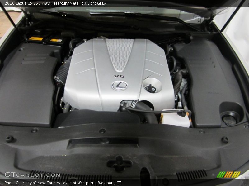 Mercury Metallic / Light Gray 2010 Lexus GS 350 AWD
