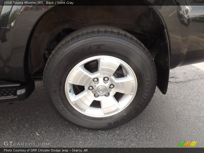 Black / Stone Gray 2008 Toyota 4Runner SR5