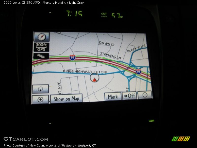 Mercury Metallic / Light Gray 2010 Lexus GS 350 AWD