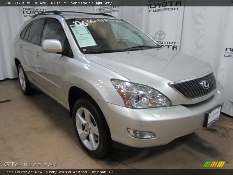 Millenium Silver Metallic / Light Gray 2006 Lexus RX 330 AWD