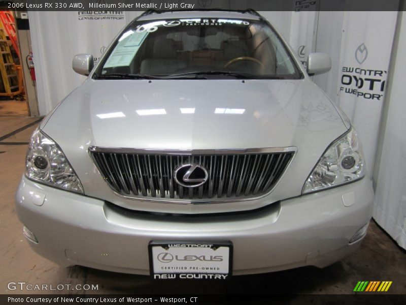 Millenium Silver Metallic / Light Gray 2006 Lexus RX 330 AWD