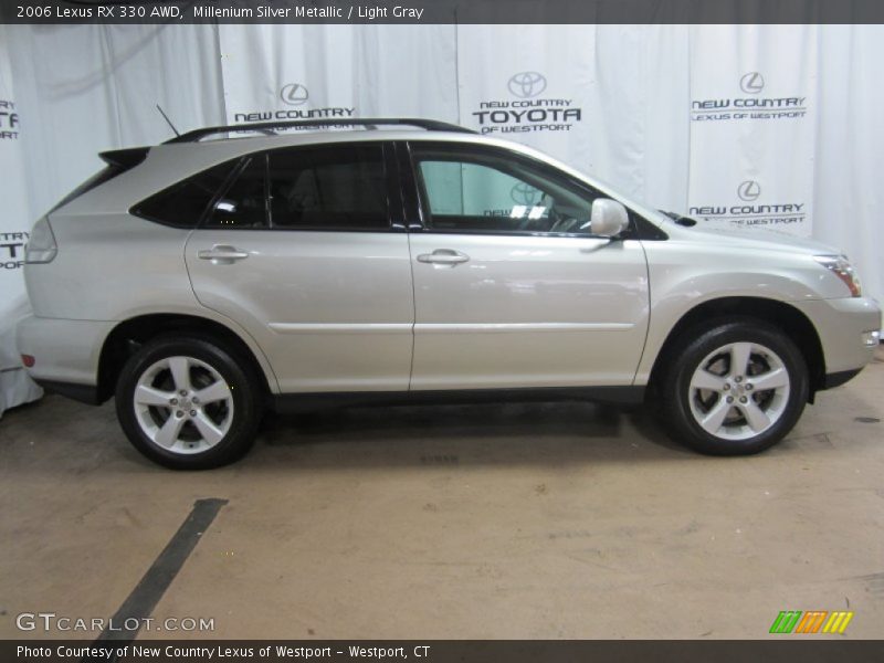 Millenium Silver Metallic / Light Gray 2006 Lexus RX 330 AWD