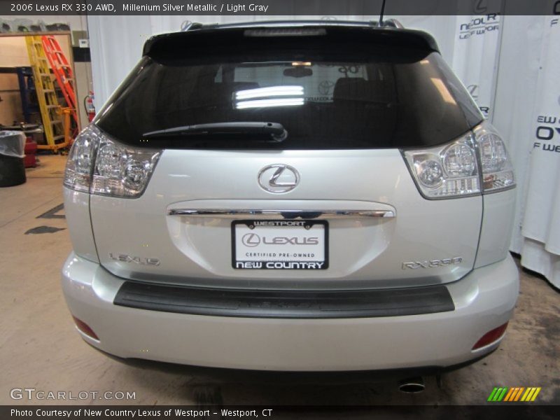 Millenium Silver Metallic / Light Gray 2006 Lexus RX 330 AWD