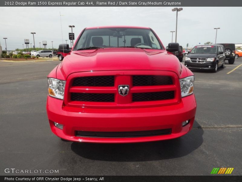  2012 Ram 1500 Express Regular Cab 4x4 Flame Red