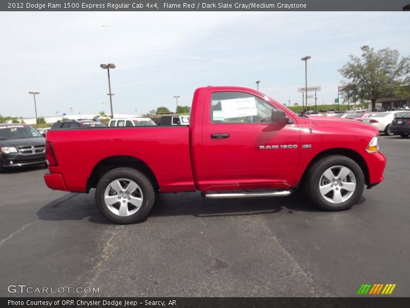  2012 Ram 1500 Express Regular Cab 4x4 Flame Red