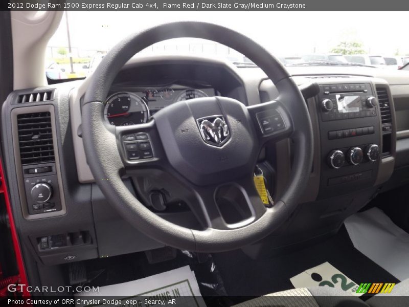  2012 Ram 1500 Express Regular Cab 4x4 Steering Wheel