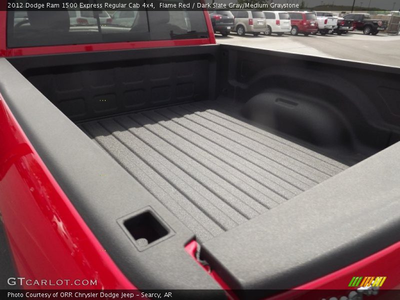 Flame Red / Dark Slate Gray/Medium Graystone 2012 Dodge Ram 1500 Express Regular Cab 4x4