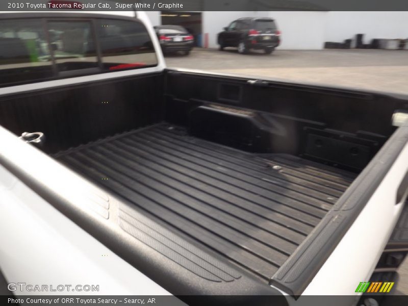 Super White / Graphite 2010 Toyota Tacoma Regular Cab