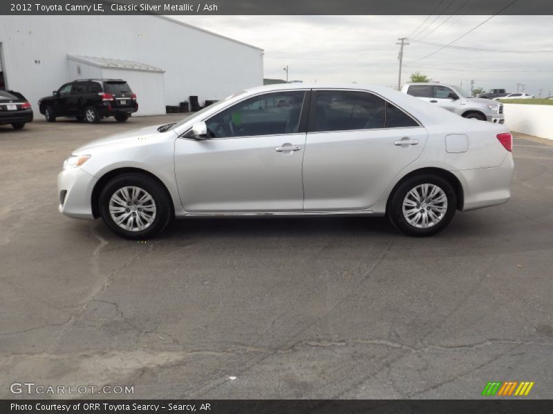 Classic Silver Metallic / Ash 2012 Toyota Camry LE