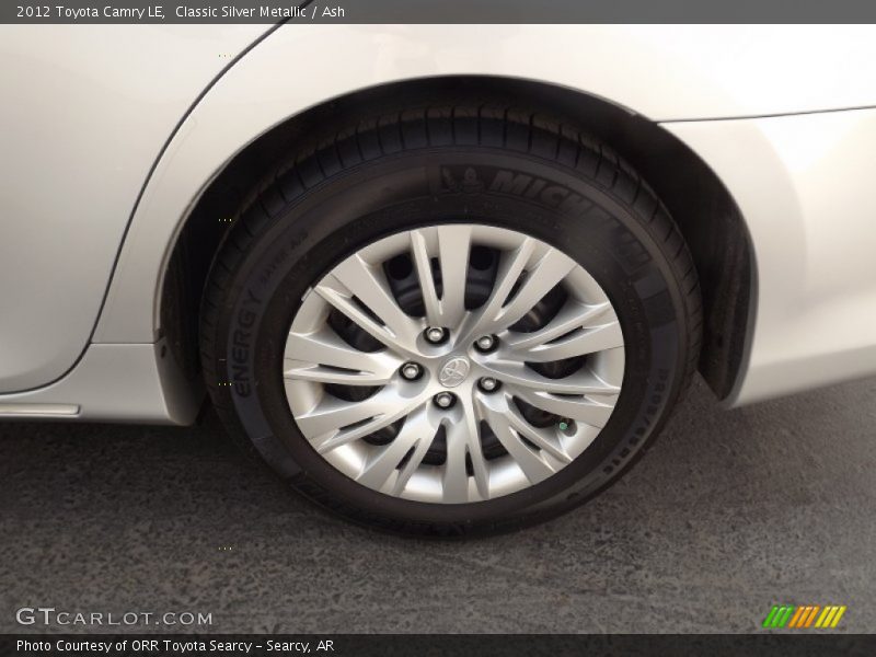 Classic Silver Metallic / Ash 2012 Toyota Camry LE