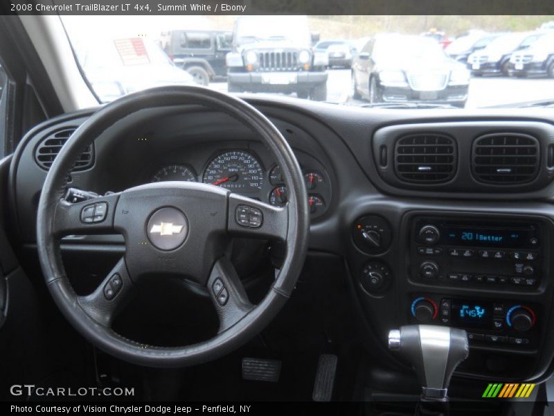 Summit White / Ebony 2008 Chevrolet TrailBlazer LT 4x4