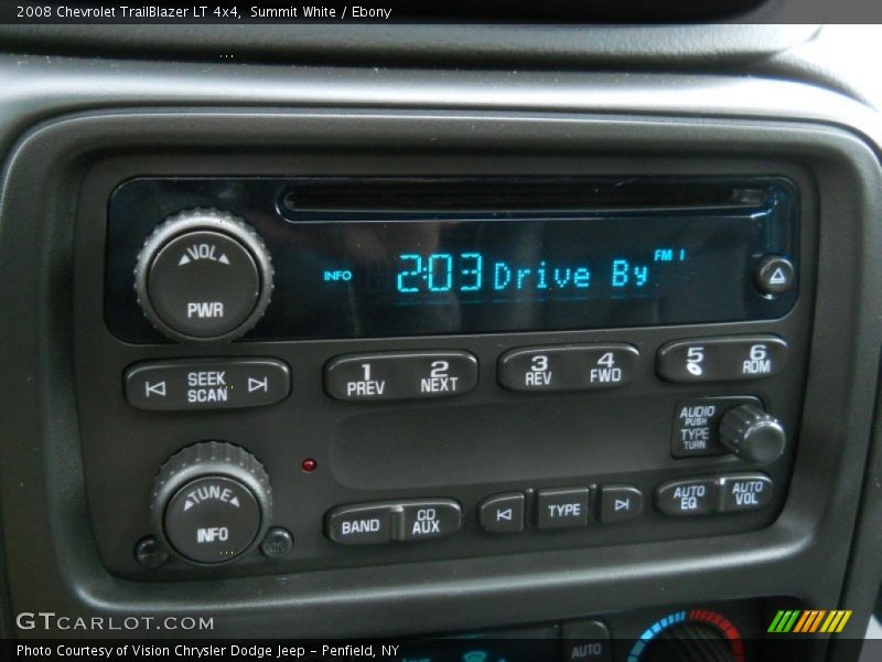 Summit White / Ebony 2008 Chevrolet TrailBlazer LT 4x4