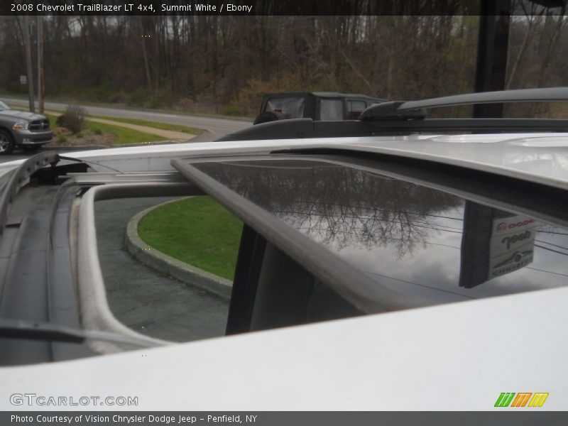 Summit White / Ebony 2008 Chevrolet TrailBlazer LT 4x4