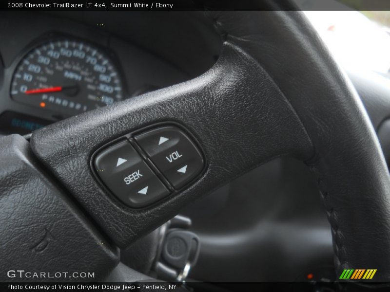 Summit White / Ebony 2008 Chevrolet TrailBlazer LT 4x4