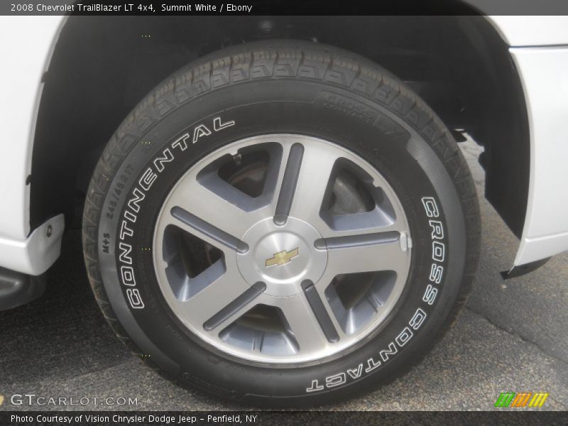 Summit White / Ebony 2008 Chevrolet TrailBlazer LT 4x4