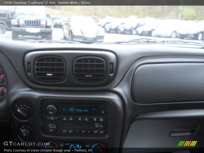 Summit White / Ebony 2008 Chevrolet TrailBlazer LT 4x4
