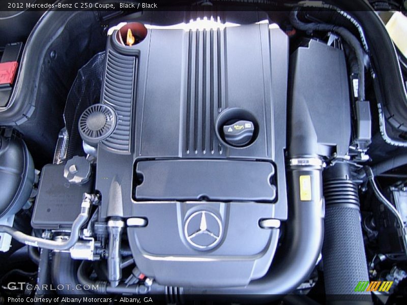 Black / Black 2012 Mercedes-Benz C 250 Coupe