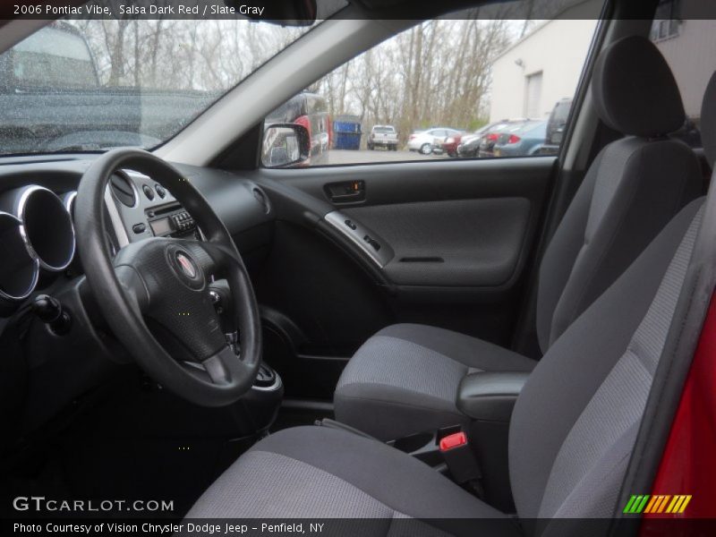 Salsa Dark Red / Slate Gray 2006 Pontiac Vibe