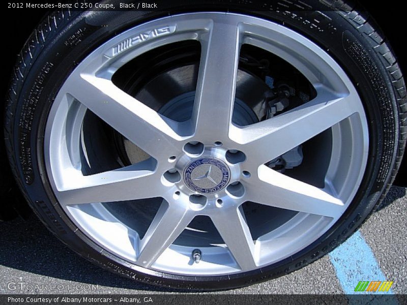 Black / Black 2012 Mercedes-Benz C 250 Coupe