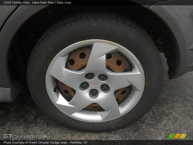 Salsa Dark Red / Slate Gray 2006 Pontiac Vibe