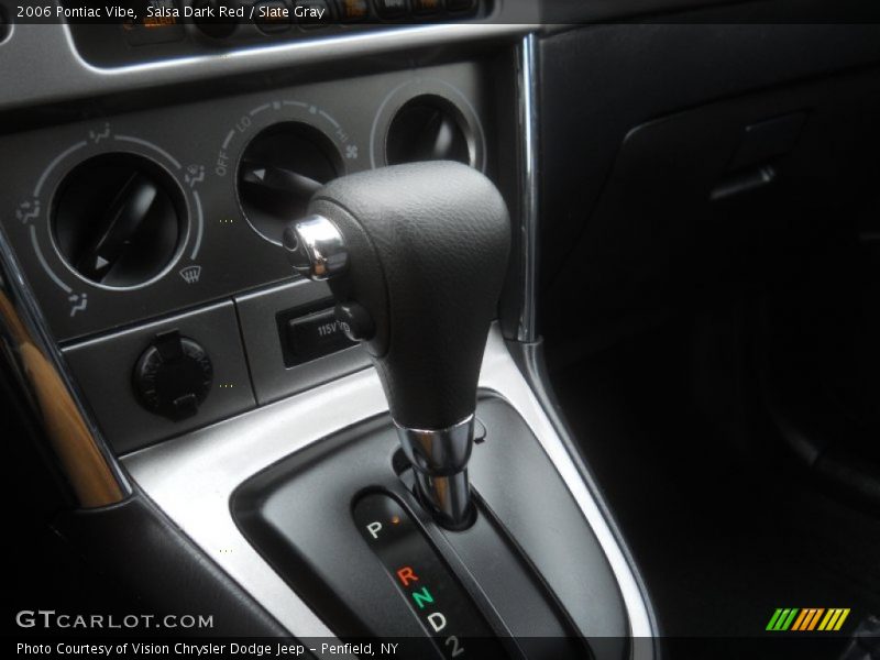 Salsa Dark Red / Slate Gray 2006 Pontiac Vibe