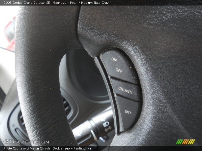 Magnesium Pearl / Medium Slate Gray 2005 Dodge Grand Caravan SE