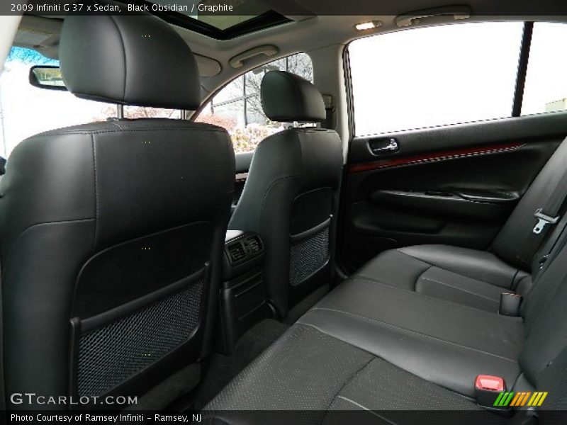 Black Obsidian / Graphite 2009 Infiniti G 37 x Sedan