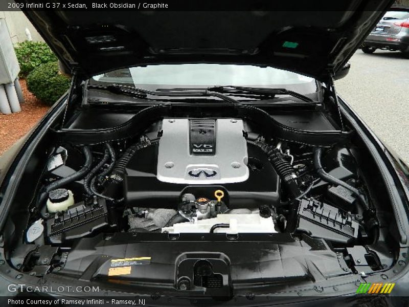 Black Obsidian / Graphite 2009 Infiniti G 37 x Sedan
