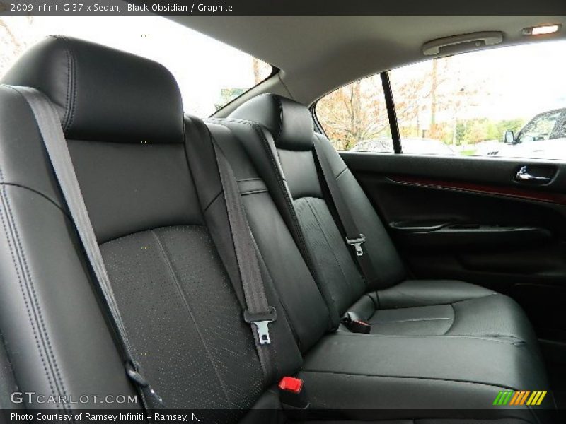 Black Obsidian / Graphite 2009 Infiniti G 37 x Sedan