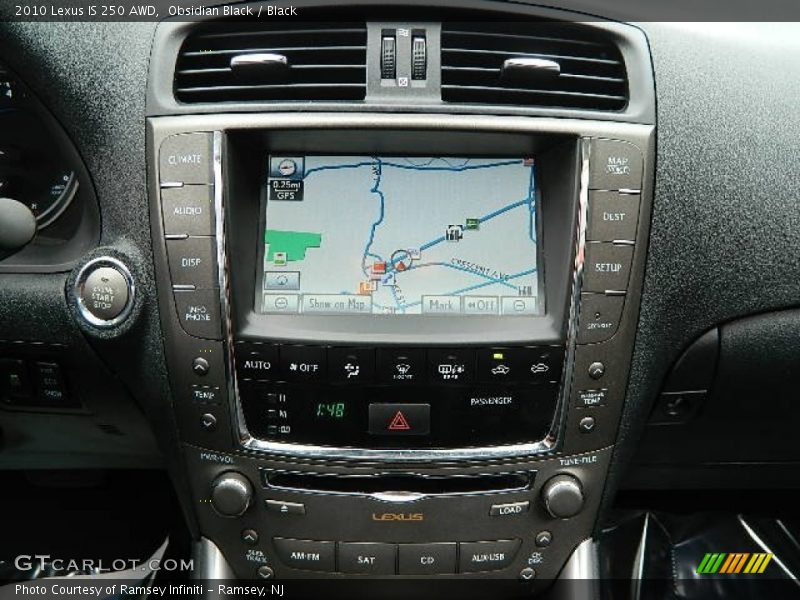 Obsidian Black / Black 2010 Lexus IS 250 AWD