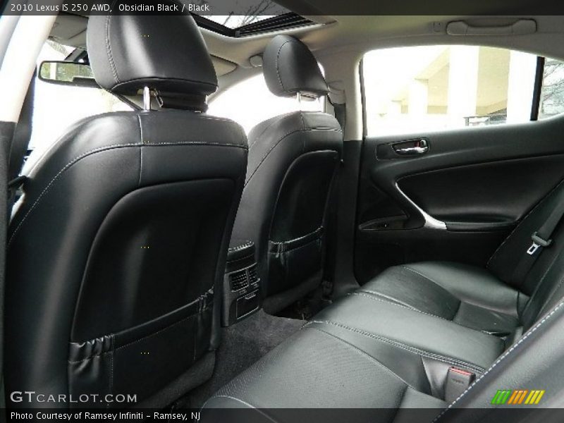 Obsidian Black / Black 2010 Lexus IS 250 AWD