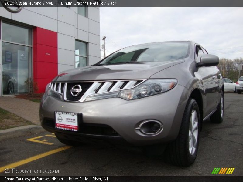 Platinum Graphite Metallic / Black 2010 Nissan Murano S AWD