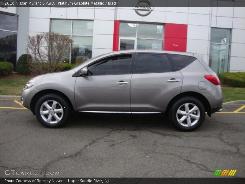 Platinum Graphite Metallic / Black 2010 Nissan Murano S AWD