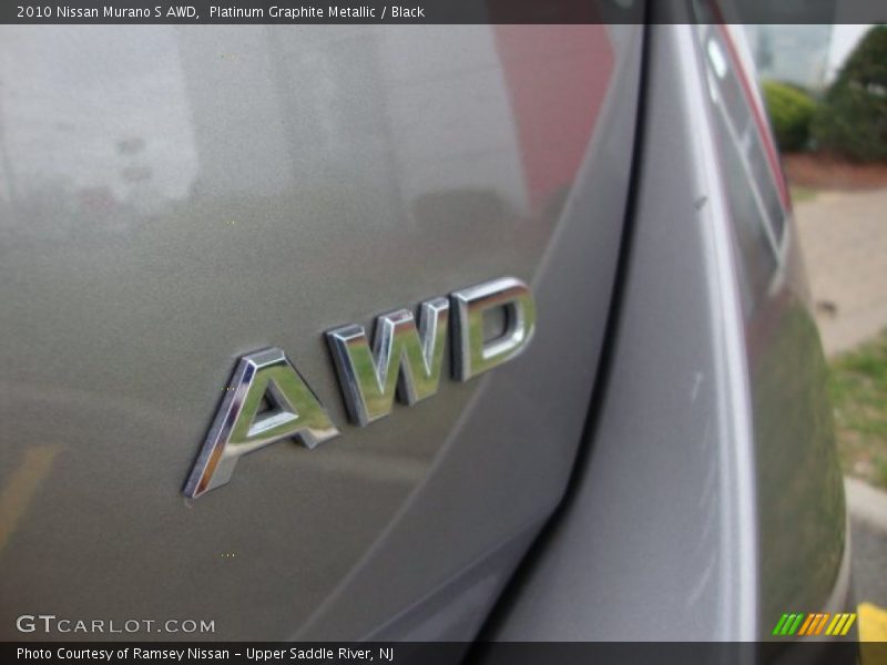 Platinum Graphite Metallic / Black 2010 Nissan Murano S AWD