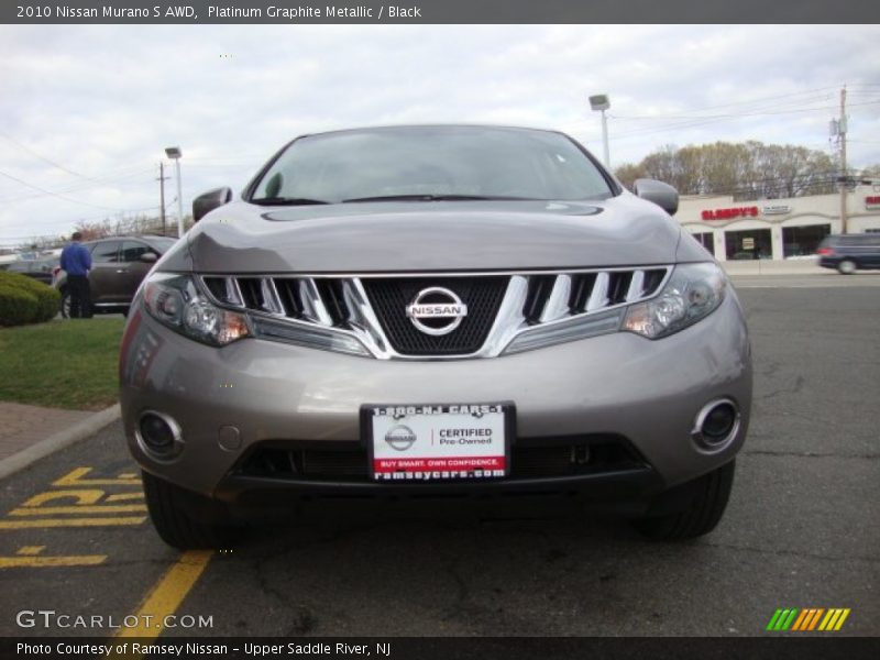 Platinum Graphite Metallic / Black 2010 Nissan Murano S AWD