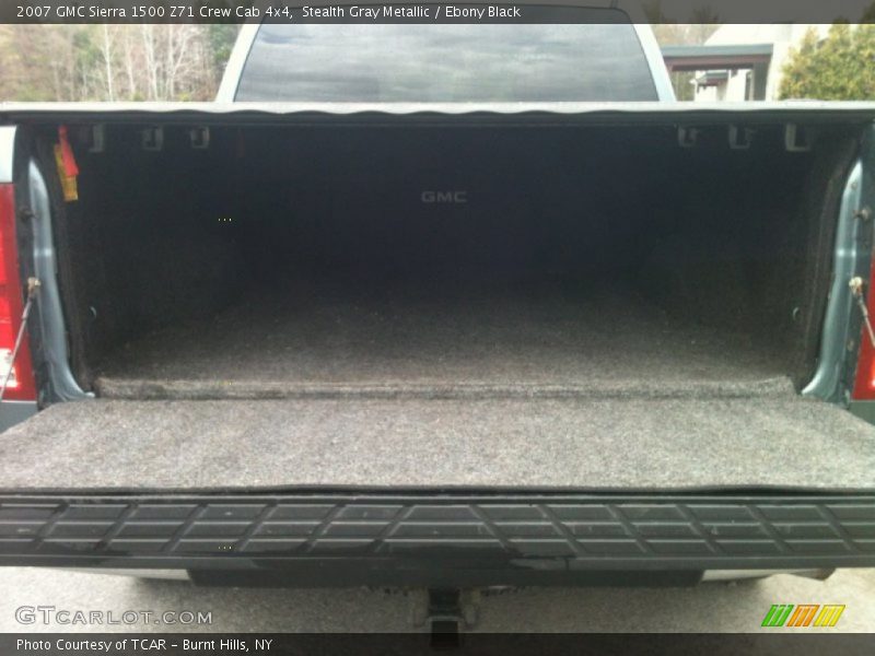 Stealth Gray Metallic / Ebony Black 2007 GMC Sierra 1500 Z71 Crew Cab 4x4