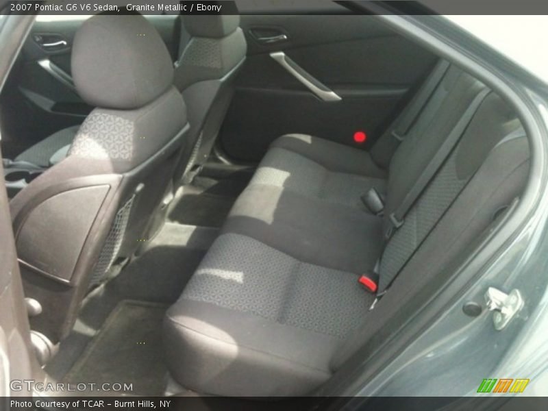 Granite Metallic / Ebony 2007 Pontiac G6 V6 Sedan