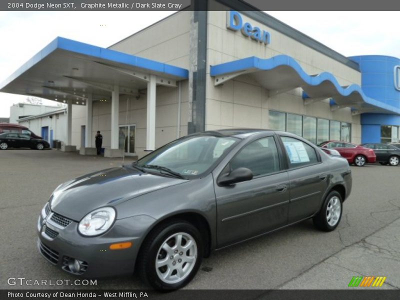 Graphite Metallic / Dark Slate Gray 2004 Dodge Neon SXT