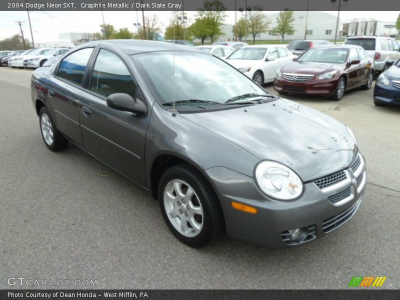 Graphite Metallic / Dark Slate Gray 2004 Dodge Neon SXT