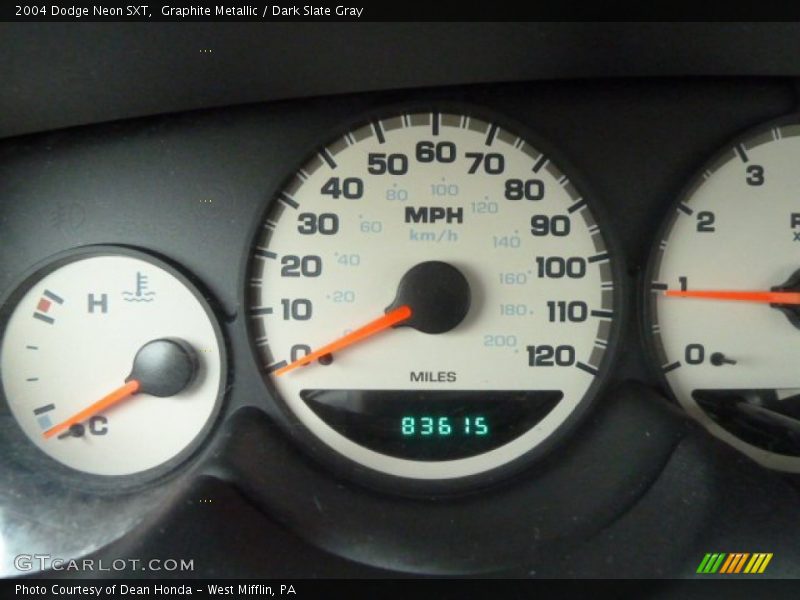 Graphite Metallic / Dark Slate Gray 2004 Dodge Neon SXT