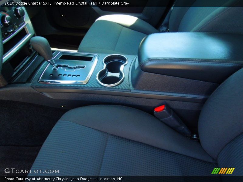 Inferno Red Crystal Pearl / Dark Slate Gray 2010 Dodge Charger SXT