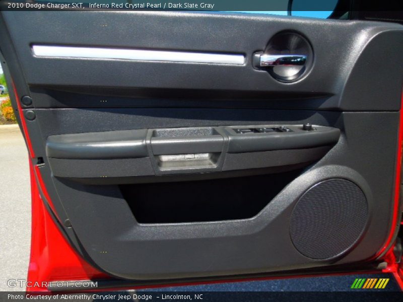 Inferno Red Crystal Pearl / Dark Slate Gray 2010 Dodge Charger SXT
