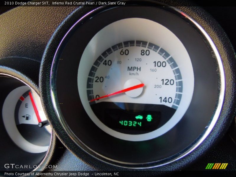 Inferno Red Crystal Pearl / Dark Slate Gray 2010 Dodge Charger SXT