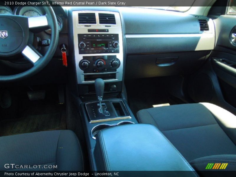 Inferno Red Crystal Pearl / Dark Slate Gray 2010 Dodge Charger SXT