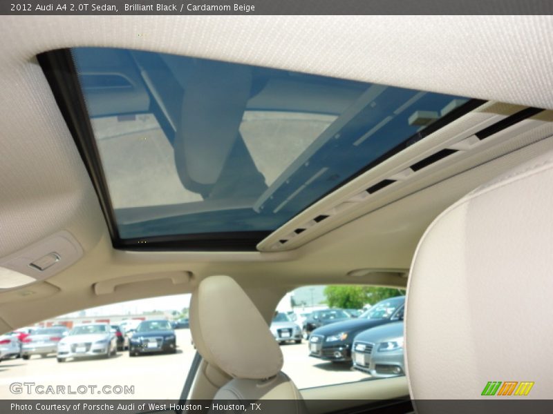 Brilliant Black / Cardamom Beige 2012 Audi A4 2.0T Sedan