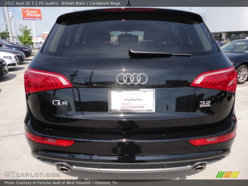 Brilliant Black / Cardamom Beige 2012 Audi Q5 3.2 FSI quattro