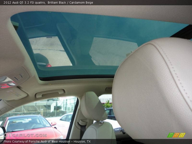 Brilliant Black / Cardamom Beige 2012 Audi Q5 3.2 FSI quattro