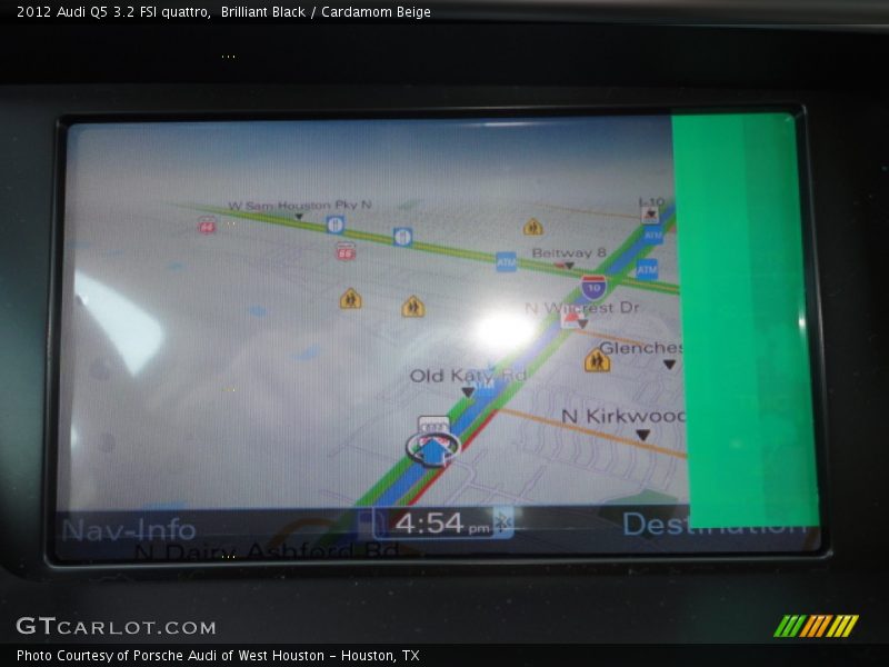 Navigation of 2012 Q5 3.2 FSI quattro